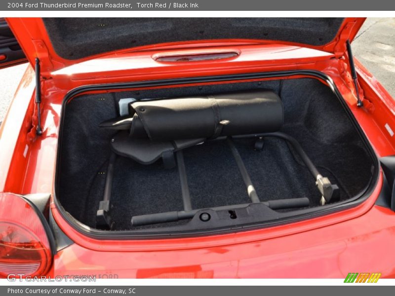  2004 Thunderbird Premium Roadster Trunk