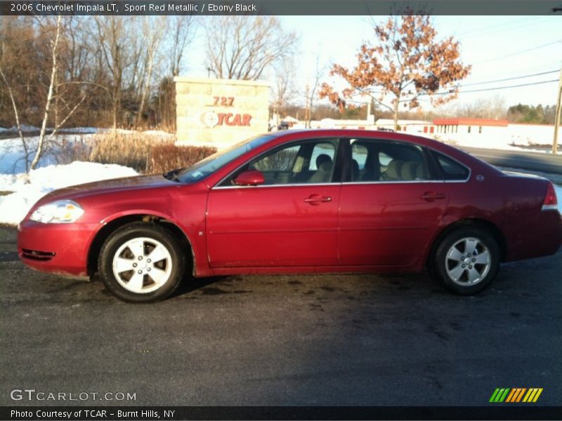 Sport Red Metallic / Ebony Black 2006 Chevrolet Impala LT