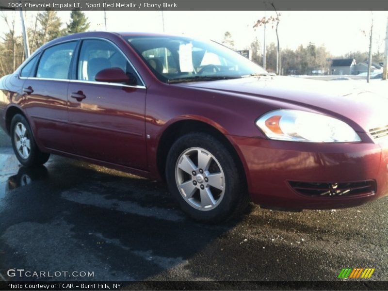 Sport Red Metallic / Ebony Black 2006 Chevrolet Impala LT