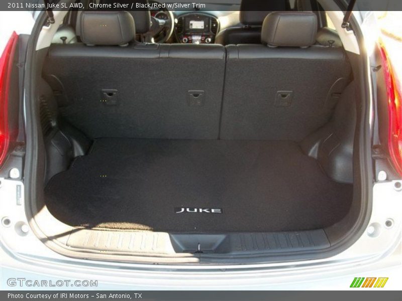 Chrome Silver / Black/Red w/Silver Trim 2011 Nissan Juke SL AWD