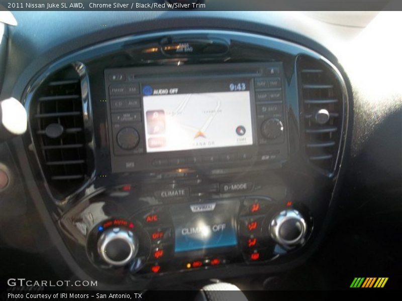 Chrome Silver / Black/Red w/Silver Trim 2011 Nissan Juke SL AWD