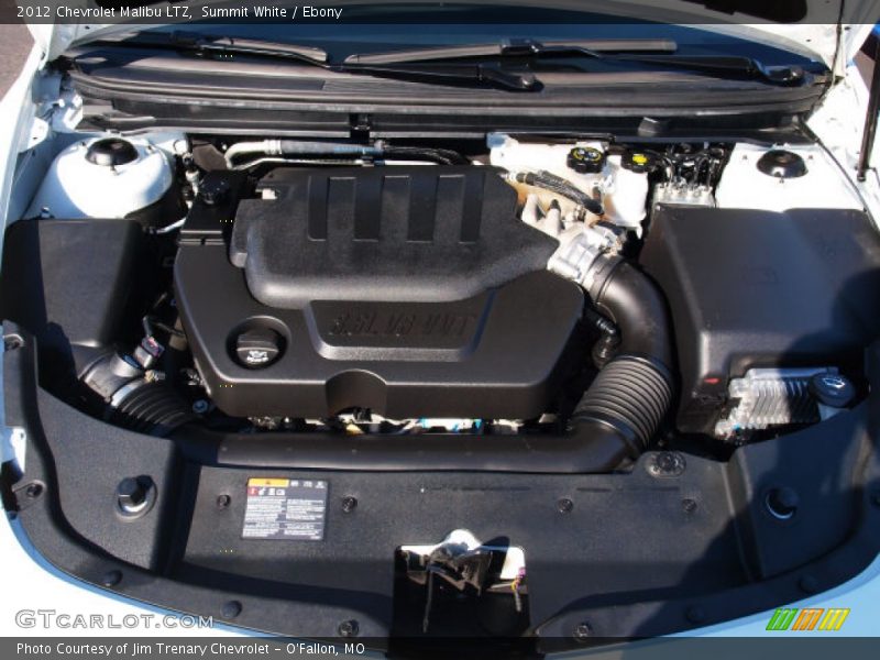 Summit White / Ebony 2012 Chevrolet Malibu LTZ