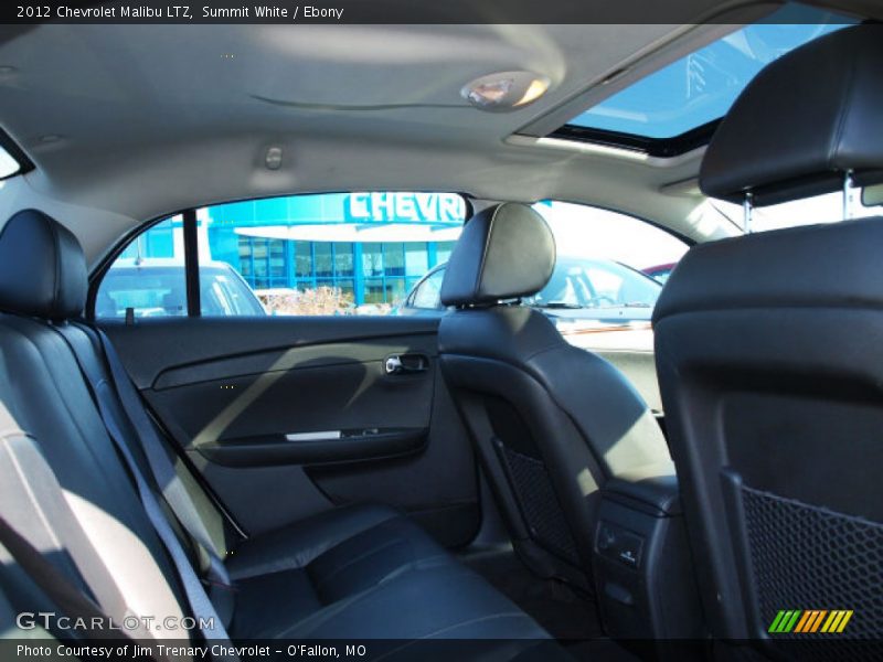 Summit White / Ebony 2012 Chevrolet Malibu LTZ