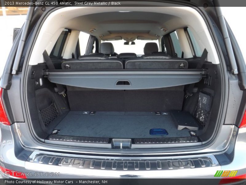 Steel Grey Metallic / Black 2013 Mercedes-Benz GL 450 4Matic