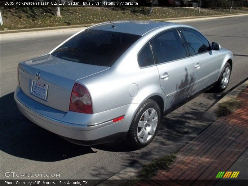 Blue Silver Metallic / Anthracite 2005 Volkswagen Passat GLS 1.8T Sedan