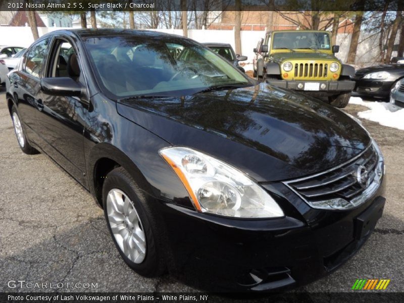 Super Black / Charcoal 2012 Nissan Altima 2.5 S