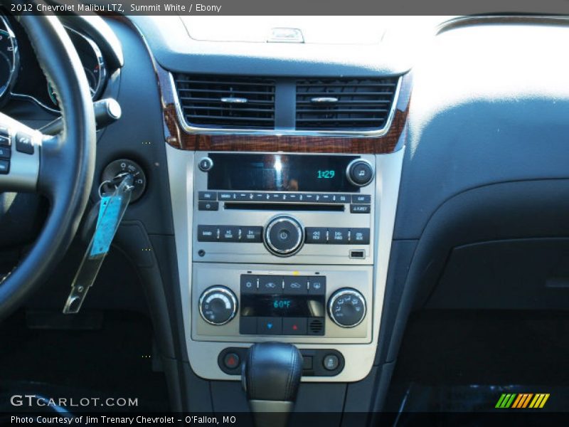 Summit White / Ebony 2012 Chevrolet Malibu LTZ