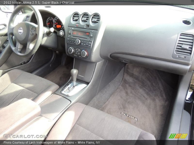 Super Black / Charcoal 2012 Nissan Altima 2.5 S