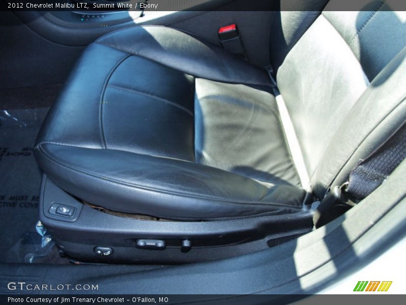 Summit White / Ebony 2012 Chevrolet Malibu LTZ