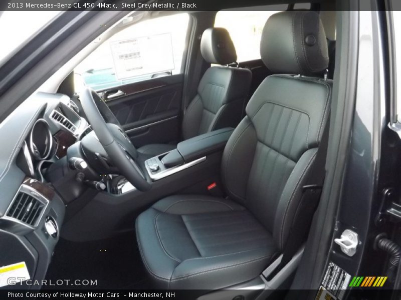 Steel Grey Metallic / Black 2013 Mercedes-Benz GL 450 4Matic