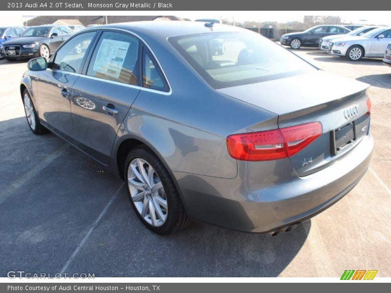 Monsoon Gray Metallic / Black 2013 Audi A4 2.0T Sedan