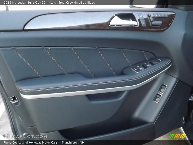 Steel Grey Metallic / Black 2013 Mercedes-Benz GL 450 4Matic