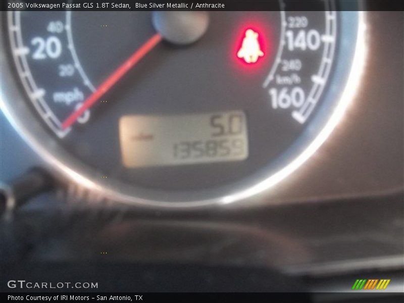 Blue Silver Metallic / Anthracite 2005 Volkswagen Passat GLS 1.8T Sedan