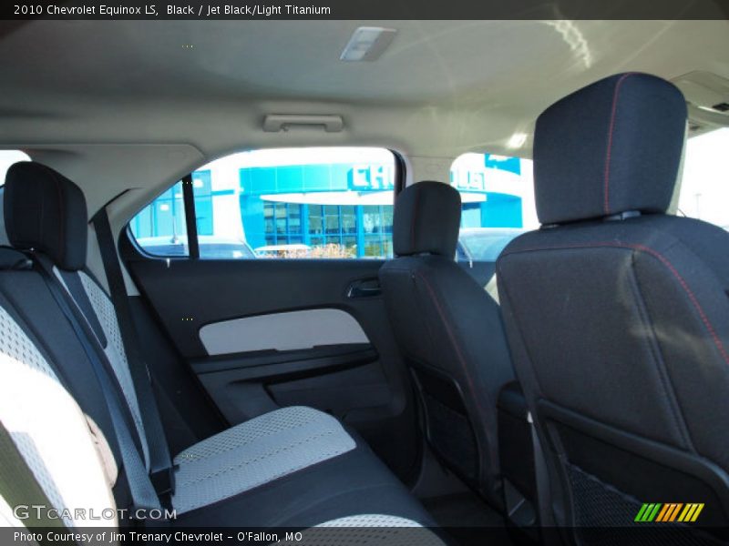 Black / Jet Black/Light Titanium 2010 Chevrolet Equinox LS
