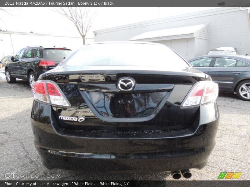 Ebony Black / Black 2012 Mazda MAZDA6 i Touring Sedan