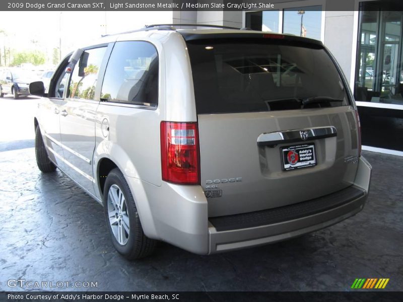 Light Sandstone Metallic / Medium Slate Gray/Light Shale 2009 Dodge Grand Caravan SXT