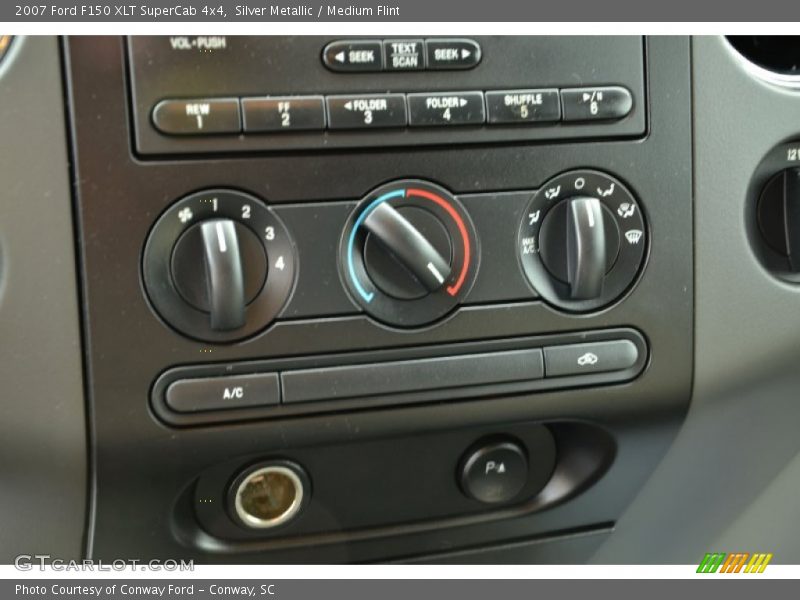 Controls of 2007 F150 XLT SuperCab 4x4