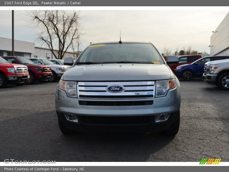Pewter Metallic / Camel 2007 Ford Edge SEL