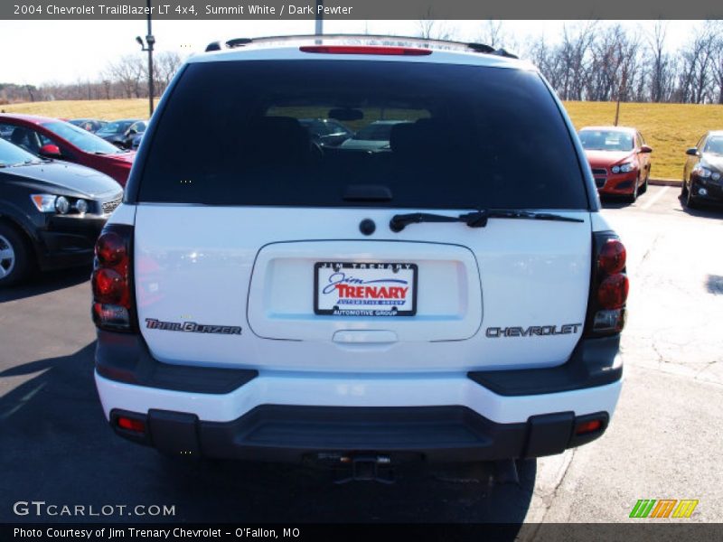 Summit White / Dark Pewter 2004 Chevrolet TrailBlazer LT 4x4