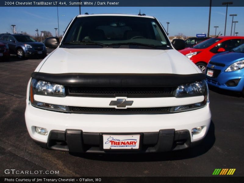 Summit White / Dark Pewter 2004 Chevrolet TrailBlazer LT 4x4