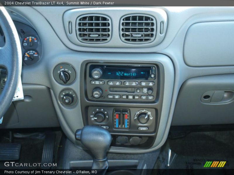 Controls of 2004 TrailBlazer LT 4x4