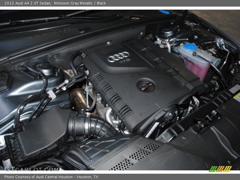 Monsoon Gray Metallic / Black 2013 Audi A4 2.0T Sedan