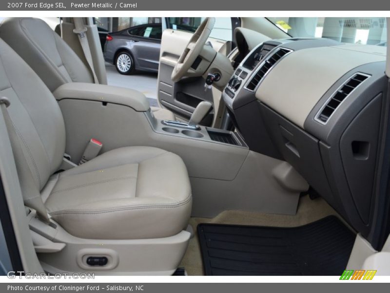 Pewter Metallic / Camel 2007 Ford Edge SEL