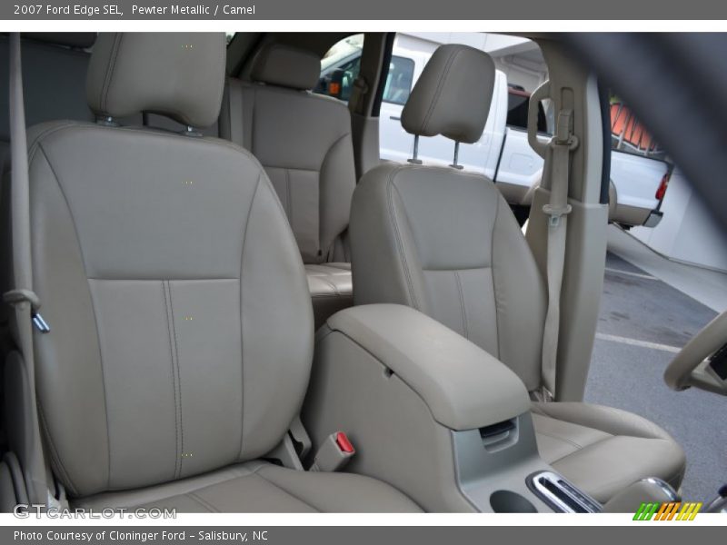 Pewter Metallic / Camel 2007 Ford Edge SEL