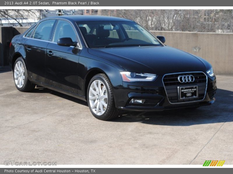 Phantom Black Pearl / Black 2013 Audi A4 2.0T Sedan