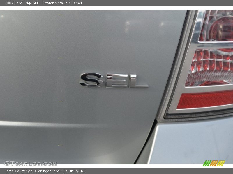 Pewter Metallic / Camel 2007 Ford Edge SEL