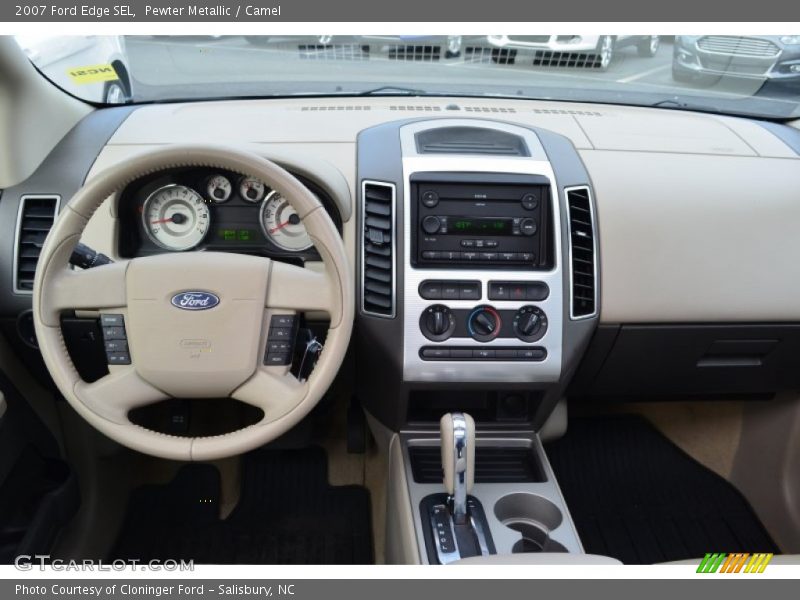 Pewter Metallic / Camel 2007 Ford Edge SEL