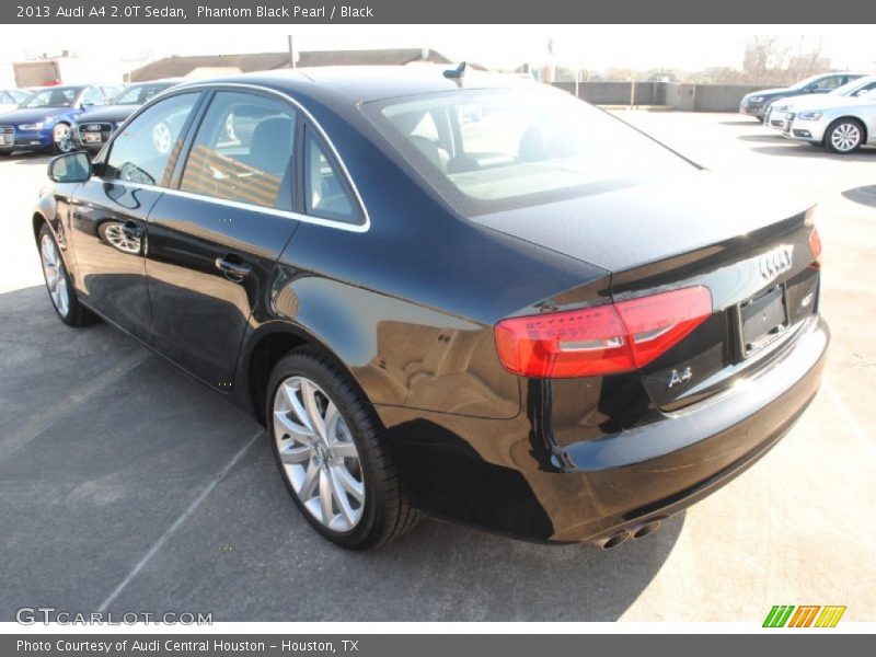 Phantom Black Pearl / Black 2013 Audi A4 2.0T Sedan