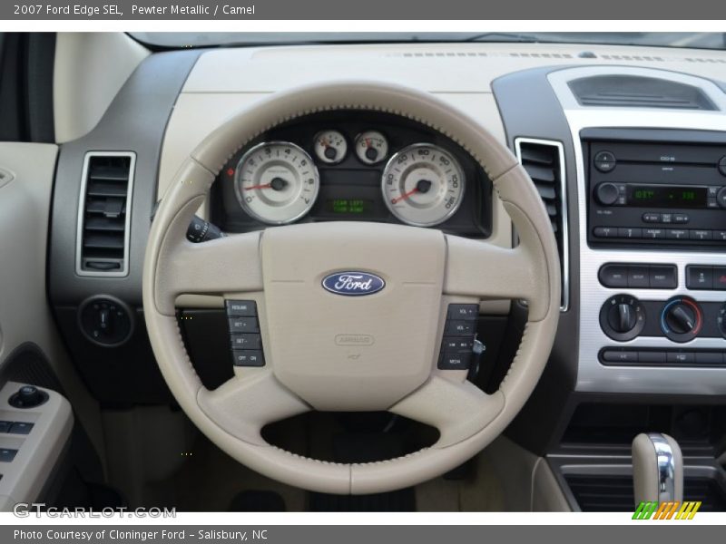 Pewter Metallic / Camel 2007 Ford Edge SEL
