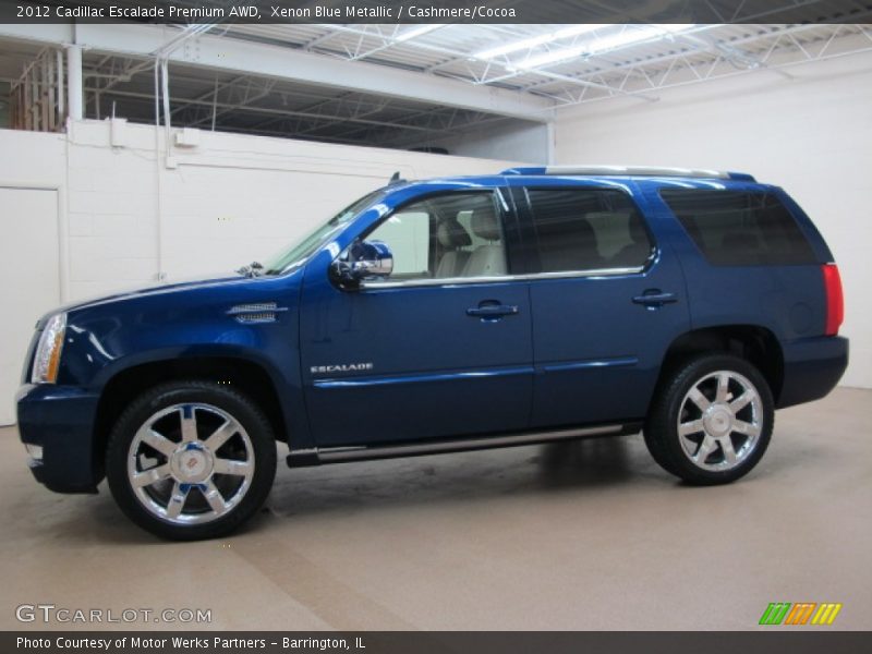  2012 Escalade Premium AWD Xenon Blue Metallic