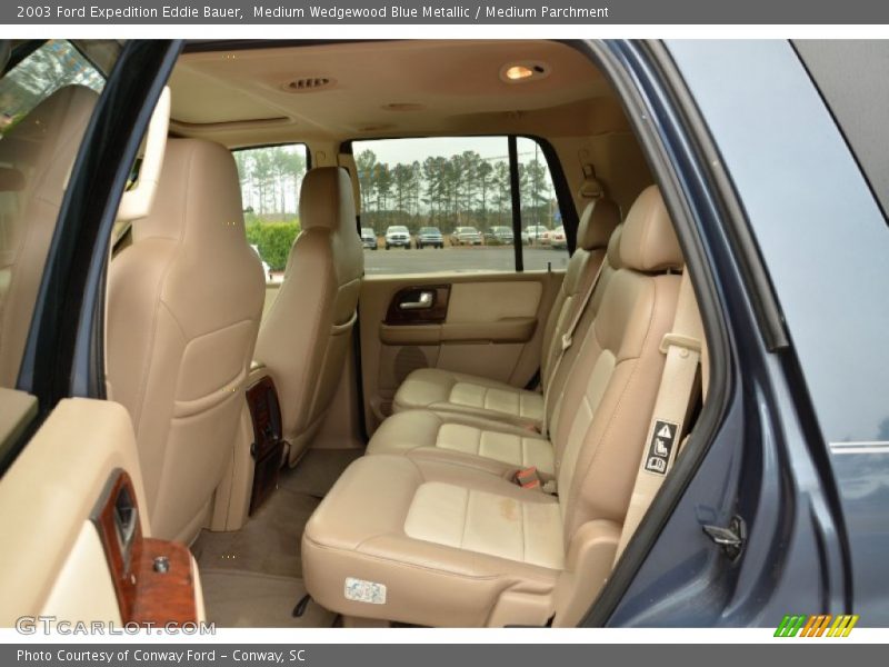 Medium Wedgewood Blue Metallic / Medium Parchment 2003 Ford Expedition Eddie Bauer