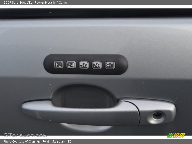 Pewter Metallic / Camel 2007 Ford Edge SEL