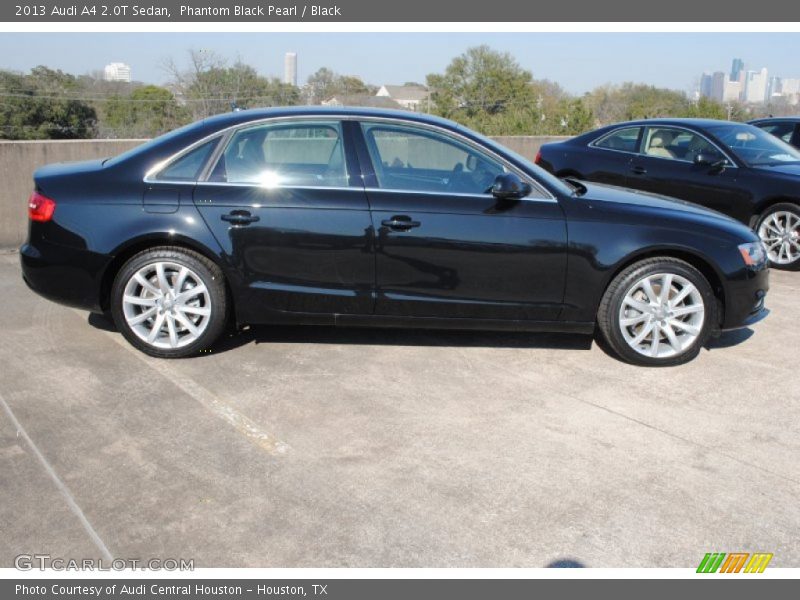 Phantom Black Pearl / Black 2013 Audi A4 2.0T Sedan
