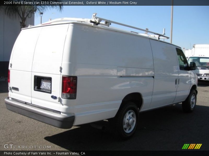 Oxford White / Medium Flint Grey 2006 Ford E Series Van E350 Commercial Extended