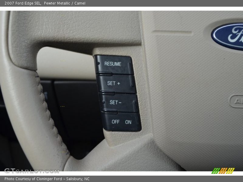 Pewter Metallic / Camel 2007 Ford Edge SEL