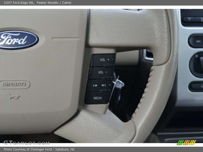 Pewter Metallic / Camel 2007 Ford Edge SEL