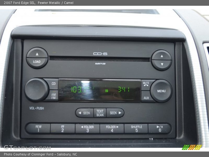 Pewter Metallic / Camel 2007 Ford Edge SEL