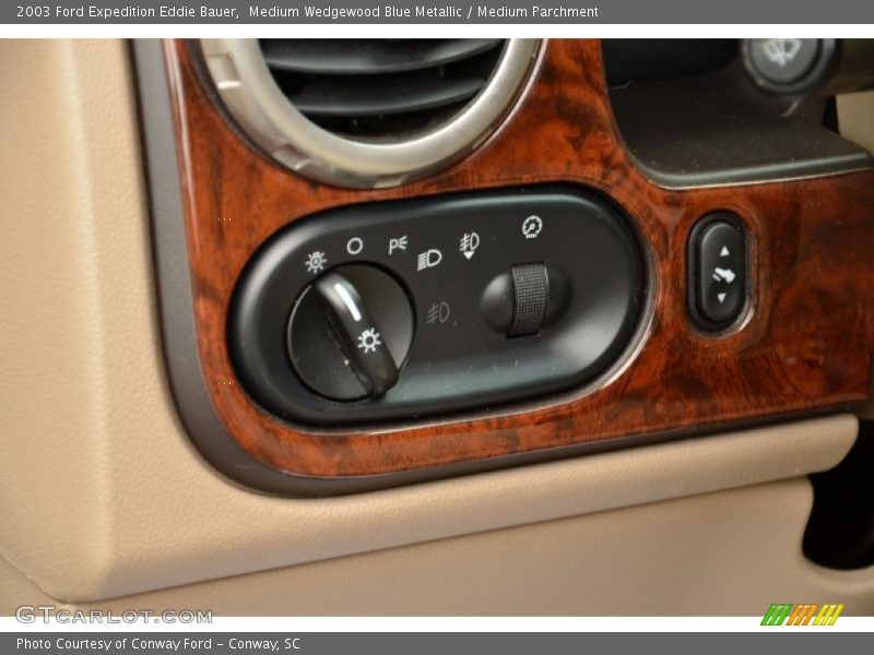 Medium Wedgewood Blue Metallic / Medium Parchment 2003 Ford Expedition Eddie Bauer