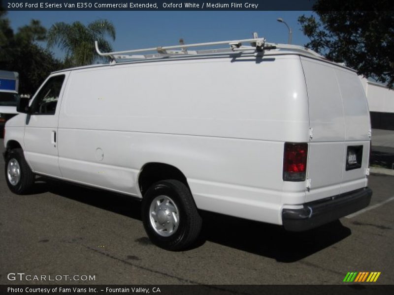 Oxford White / Medium Flint Grey 2006 Ford E Series Van E350 Commercial Extended