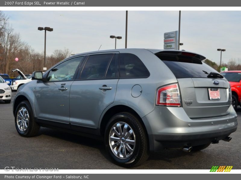 Pewter Metallic / Camel 2007 Ford Edge SEL