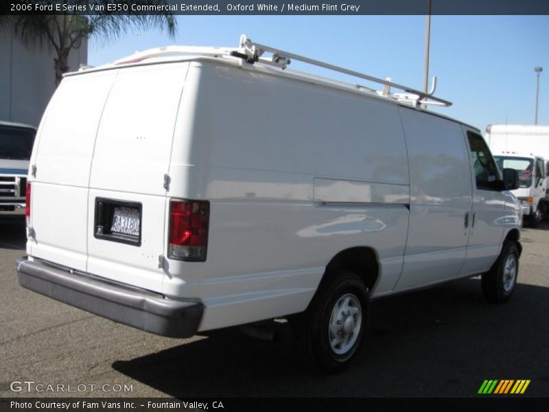 Oxford White / Medium Flint Grey 2006 Ford E Series Van E350 Commercial Extended