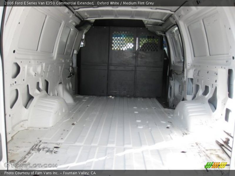 Oxford White / Medium Flint Grey 2006 Ford E Series Van E350 Commercial Extended