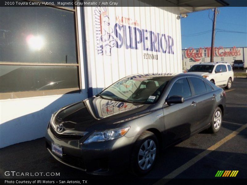 Magnetic Gray Metallic / Ash Gray 2010 Toyota Camry Hybrid
