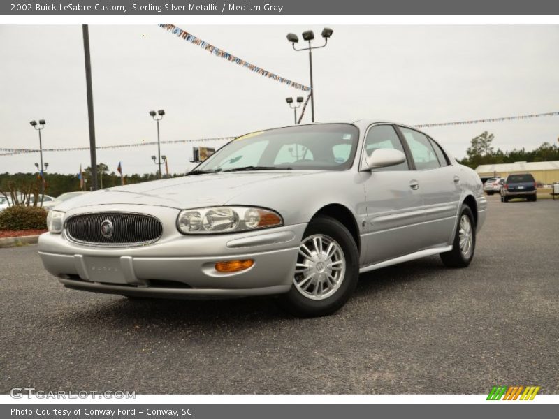 Sterling Silver Metallic / Medium Gray 2002 Buick LeSabre Custom