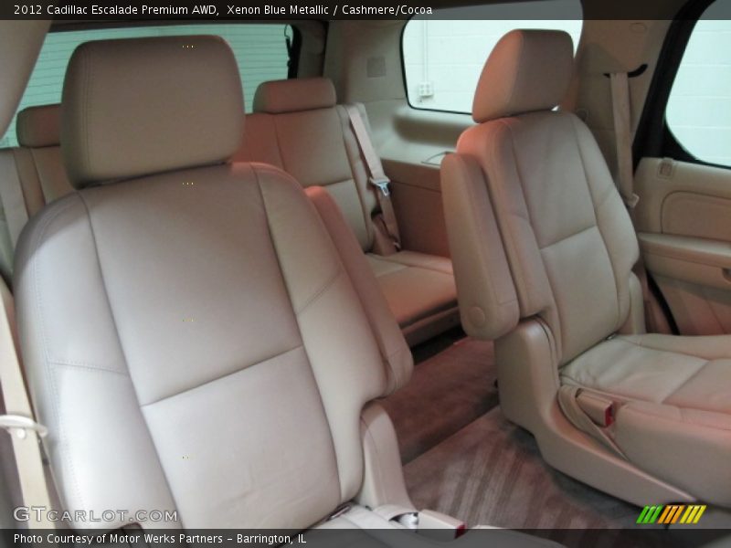 Rear Seat of 2012 Escalade Premium AWD