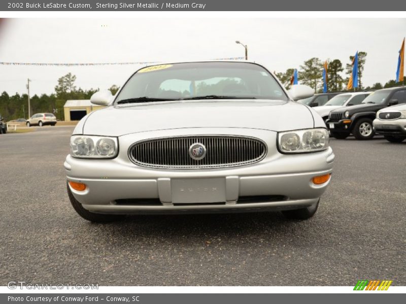 Sterling Silver Metallic / Medium Gray 2002 Buick LeSabre Custom